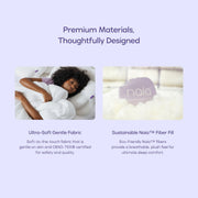 Mellow Comforter Full/Queen, Double-Stuffed Marshmallow Loft, All-Season Temperature-Balancing, White
