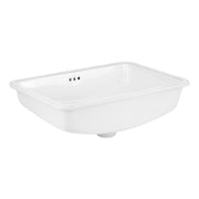 Signature Hardware 447959 Myers 21 Inch Vitreous China Undermount Bathroom Sink Glazed Underside
