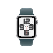 Apple Watch Sport Band, 40mm, Lake Green, S/M, Fluoroelastomer with Aluminum Pin Closure, MAX54AM/A