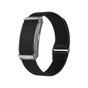 LIVEUP Smart Fitness Bracelet, Health Activity Tracking, Multiple Sports Modes, Bluetooth Connectivity, Waterproof Black Nylon Strap, LVFI0018