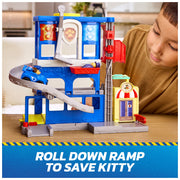 Spin Master PAW Patrol Search & Rescue Pup Squad HQ Playset with Chase Vehicle, Mayor Humdinger, Kitty, Rotating Elevator, Launcher, Storage 94732205
