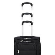 Protege Arendale 28in Softside Expandable Rolling Spinner Luggage, Black, 4 Spinner Wheels, Telescopic Handle, PG54100147016LB