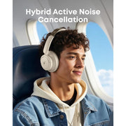 Anker Soundcore Life Q30 Hybrid Active Noise Cancelling Headphones, White, Hi-Res Audio, Multiple Noise Cancellation Modes, 50H Playtime