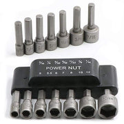 Toolman HTH019 14pcs Power Nut Driver Bits Set