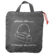 Eddie Bauer Stowaway Packable 45L Duffel Bag - Dark Smoke