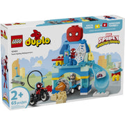 LEGO DUPLO Marvel Team Spidey Webquarters Building Toy, 65 Pieces, Multicolor, Ages 2+, 10464