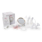 Spectra Baby Synergy Gold Double Adjustable Electric Breast Pump, Dual Independent Controls, BPA Free, Includes Milk Storage Bottles and Accessories, MM011400