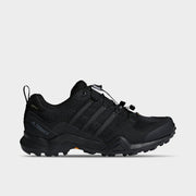 adidas Outdoor Terrex Swift R2 GTX Hiking Shoes for Men - Black/Black/Black - 8.5 M