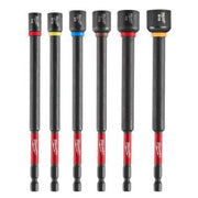 Milwaukee 49-66-4567 SHOCKWAVE Impact Duty 6 Inch Magnetic Nut Driver Set, 6 Piece