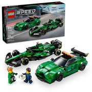 LEGO 76925 Speed Champions Aston Martin Safety Car & AMR23 Racing Car Toy, 2 Vehicles Included, 564 Pieces