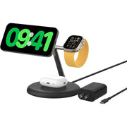 Belkin WlZ023 MagSafe Charger Compatible 3-in-1 Wireless Charging Stand 15W - Qi2-Certified Wireless Charger