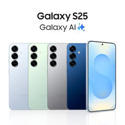 Samsung Galaxy S25 SM-S931UZSEXAA 256GB Unlocked Android Smartphone with 50MP AI Camera, 8K Video, Long Battery Life, Silver Shadow