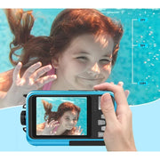SEREE UP003 Full HD Waterproof Underwater Cameras 30 MP, Blue
