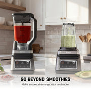 Ninja Professional Plus DUO Countertop Blender, 72 Oz Pitcher, 1400W Motor, 4 Speeds, 2 Auto-iQ Preset Programs, Single-Serve Cup, Black, BN750