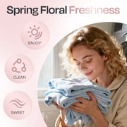 Aphouse Floral In-Wash Laundry Beads, 24 oz, Long-Lasting Freshness, Odor Eliminating, Safe for All Colors