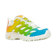 Merrell Women's Moab 3 Hiking Shoe, Gradient Neon Multi, Durable Pig Suede Leather, Vibram TC5+ Outsole, Size 8.5, 81481598