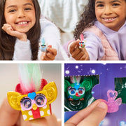 Hasbro Furby Minis Advent Calendar, 24 Days of Holiday Surprises with 9 Collectible Figures, Keychain with 8 Charms, and Stickers, G1647