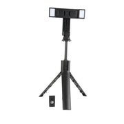 Vivitar VIV2L36 Wireless Dual LED Light 36 Inch Extendable Selfie Stick, Black