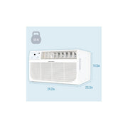 Keystone New 8000 BTU Through-the-Wall Air Conditioner with Supplemental Heat