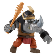 Playmates Toys Teenage Mutant Ninja Turtles Battle Arena Rocksteady Action Figure, Gladiator Design, Poseable with Weapon Accessory, Multicolor Plastic, 8.25 in