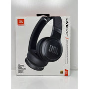 JBL LIVE 670NC Wireless On-Ear Headphones with Adaptive Noise Cancelling, Black