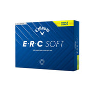 Callaway ERC Soft Triple Track Golf Balls, Yellow, Pack of 12, 2025 Edition