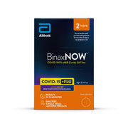 Binaxnow 20002056 COVID-19/Flu A&B Combo Self Test, Reliable COVID/Flu Home Test With 15 Minute Results, 2 Tests