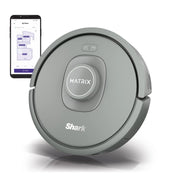 Shark RV2300 Matrix Robot Vacuum with No Spots Missed on Carpets & Hard Floors, Precision Home Mapping, Perfect for Pet Hair, Wi-FI, Black/Grey