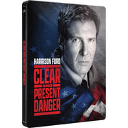 Alliance Home Entertainment Clear and Present Danger Limited Edition Steelbook 4K UHD Blu-ray Action Movie