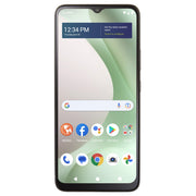 BLU View 5 Prepaid Android Smartphone, 6.56-inch HD IPS Curved Display, 13MP Dual Rear Camera, 8MP Front Camera, 64GB Storage, 3GB RAM, 2 GHz Processor, 4000mAh Battery, Black