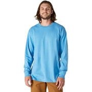 Carhartt Men's Dearborn Loose Long-Sleeve Logo T-Shirt Closeout, Tranquil Blue, XX-Large