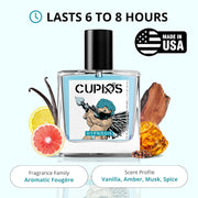 Cupid Original EDP Hypnosis 2.0 Pheromone-Infused Cologne for Men, 50ml