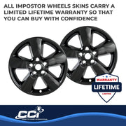 Coast to Coast Accents IWCIMP361BLK  Impostor Wheel Cover, Black