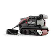 Hyper Tough 6-Amp Corded Belt Sander, 3 x 18-Inch, Quick-Release Belt, 2-Way Dust Collection, 2613