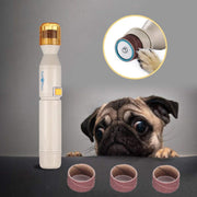 Finopo Pedi Paws Dog Nail Grinder, Professional Electric Pet Nail Grinder with Precision Emery Filing Wheel