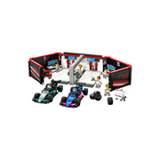 LEGO City F1 Garage with Mercedes-AMG and Alpine Cars Building Set, 678 Pieces, Ages 7+