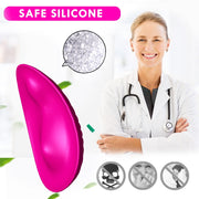 Birdsexy Wearable Panty Vibrator, Clitoris Stimulator with 10 Vibration Frequencies, Remote Control, Medical-Grade Silicone, Waterproof, Rose Red, PZG1023A-A5