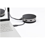 StarTech USB C Multiport Adapter USB 3.1 Gen 2 10Gbps Mini Dock with 4K 60Hz HDMI DisplayPort 1080p VGA 75W Power Delivery Passthrough USB Hub GbE DKT31CHDVCM