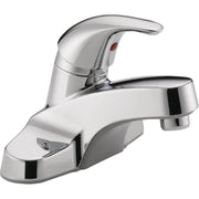 Delta Faucet Peerless Centerset Bathroom Sink Faucet, Single Handle, Chrome, Pop-Up Drain Assembly, P136LF