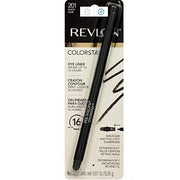 Revlon Colorstay Eyeliner With Smudger, 201 Black (Pack of 2)