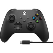 Microsoft EP2-29943/1V8-00001 Xbox Wireless Controller + USB-C Cable for Xbox Series X, Xbox One, PCs, Carbon Black