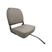 SPRINGFIELD MARINE COMPANY W1040623 Economy Standard Folding Boat Seat , Gray, 16