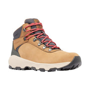 Columbia Newton Wander Waterproof Hiking Boots for Women - Elk/Sunset Red - 7W