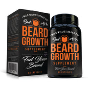 Wild Willies BABG-0100 BEARD GROWTH SUPPLEMENT 60CT