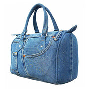 Bijoux de Ja DMB-04 Classic Blue Denim Jean Doctor Style Women Handbag (LL-04)