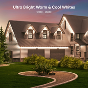 Nanoleaf N7401K03-15POL-NC  50ft Matter Smart Multicolor Permanent Outdoor Lights