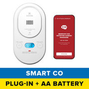 Kidde Smart Carbon Monoxide Detector, Plug-In with AA Battery Backup, 85 dB Alarm, White, COPDW