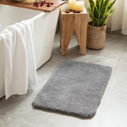 GYTF Bathroom Rugs,16''x24'', Gray, Non Slip Small