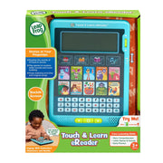 LeapFrog Touch and Learn eReader, Educational Electronic Toy with Interactive Phonics Stories and Classic Fairy Tales, Teal