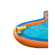 Banzai Inflatable Slide 'N Bounce Spash Park Water Park - 3 Levels of Fun